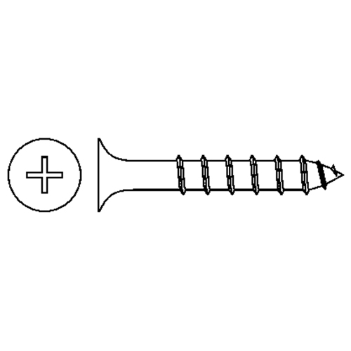 Drywall Screws, #6 x 1-1/4" L, Black Oxide EastCoast Offshore Supplies