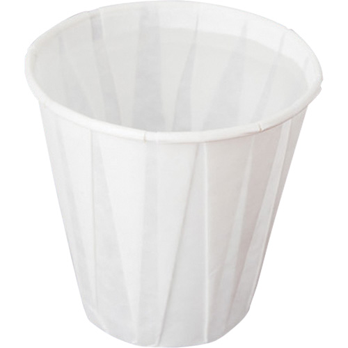Pleated Cup, Paper, 5 oz., White EastCoast Offshore Supplies