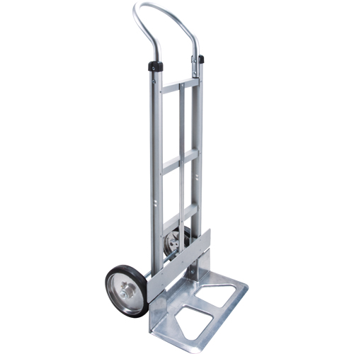 Knocked Down Hand Truck, Continuous Handle, Aluminum, 49-5/8" Height, 500 lbs. Capacity EastCoast Offshore Supplies