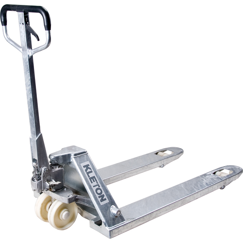 Manual Pallet Trucks, Galvanized, 48" L x 27" W, 5500 lbs. Capacity EastCoast Offshore Supplies
