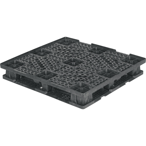 Palettes empilables &agrave; double plancher, Acc&egrave;s de Quatre c&ocirc;t&eacute;s, 48-7/10" lo x 45,7" la x 7-1/2" h EastCoast Offshore Supplies