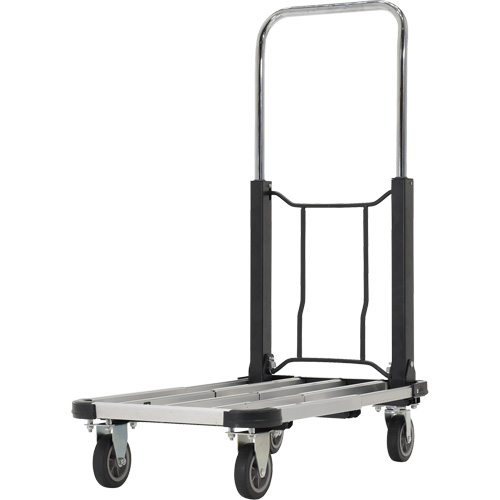 Fold-Up Platform Truck, Stainless Steel, 300 lbs., 28" L x 16" W, 33-1/2" High EastCoast Offshore Supplies