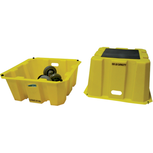 Nestable Industrial Step Stools, 25" x 25" x 10-1/2" High EastCoast Offshore Supplies