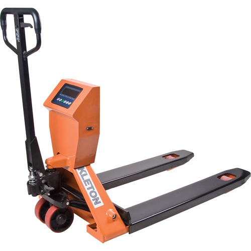 Digital Scale Pallet Trucks, 44.5" L x 27" W, 4400 lbs. Cap. EastCoast Offshore Supplies