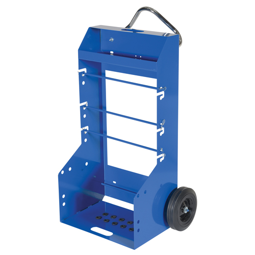 Portable Wire Reel Caddy, Steel, 4 Rod, 29" W x 47-5/16" H x 21-7/8" D, 300 lbs. Capacity EastCoast Offshore Supplies
