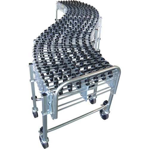 Expandable/Flexible Conveyors, 24" W x 24' 8" L, 226 lbs. per lin. ft. Capacity EastCoast Offshore Supplies