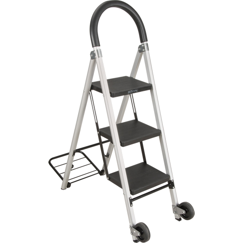 &eacute;chelle-escabeau, 3 marches, 20" x 18" x Hauteur 38-1/2" EastCoast Offshore Supplies