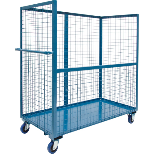 Chariot grillag&eacute; pour transport , Acier, 24" x 55" x 36", Capacit&eacute; 2400 lb EastCoast Offshore Supplies