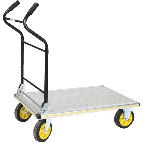 Folding Ergo-Handle Platform Truck, Aluminum, 660 lbs., 35-1/2" L x 24" W, 41" High EastCoast Offshore Supplies