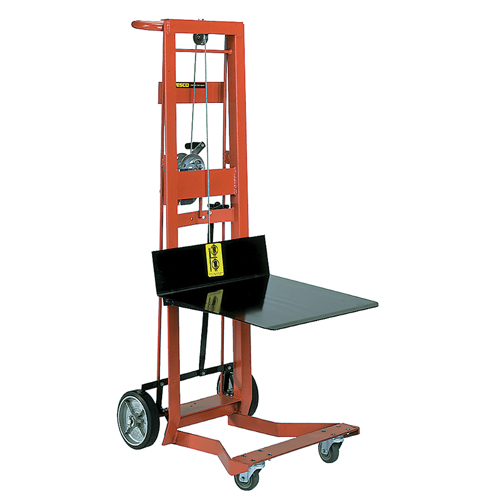 Platform Lift Stacker, Hand Winch Operated, 750 lbs. Capacity, 40" Max Lift EastCoast Offshore Supplies