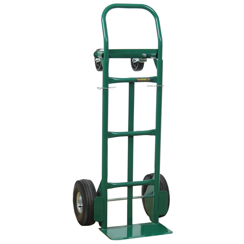 Greenline Economical Convertible Hand Truck, Steel, 600 lbs. Capacity EastCoast Offshore Supplies