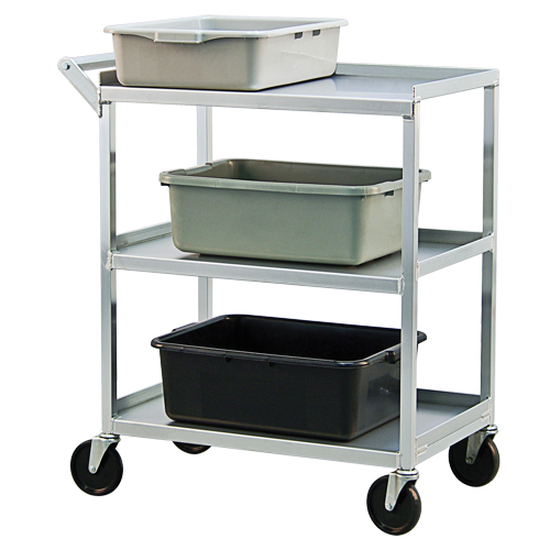Utility Cart, 3 Tiers, 18-1/2" W x 39" H x 32-1/2" D, 350 lbs. Capacity EastCoast Offshore Supplies