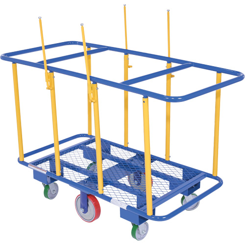 Horizontal Panel Cart, 63-7/16" x 28-1/2" x 40-15/16", 2000 lbs. Capacity EastCoast Offshore Supplies