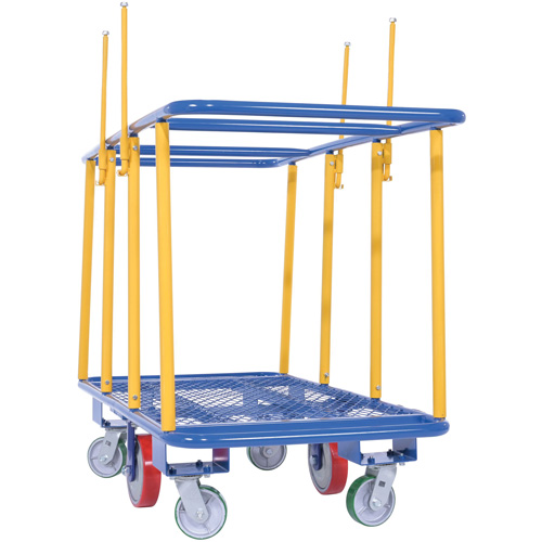 Horizontal Panel Cart, 63-7/16" x 28-1/2" x 40-15/16", 2000 lbs. Capacity EastCoast Offshore Supplies