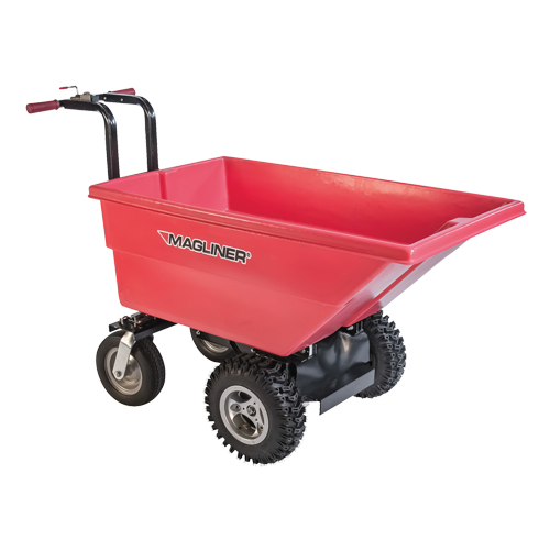 Motorized Tilt Truck, 6 pi³ Capacity, 40" H x 25" W x 56" D EastCoast Offshore Supplies