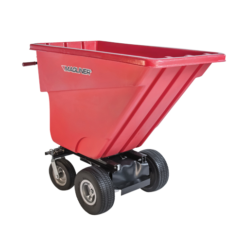 Motorized Tilt Truck, 13,5 pi³ Capacity, 45" H x 27" W x 68" D EastCoast Offshore Supplies