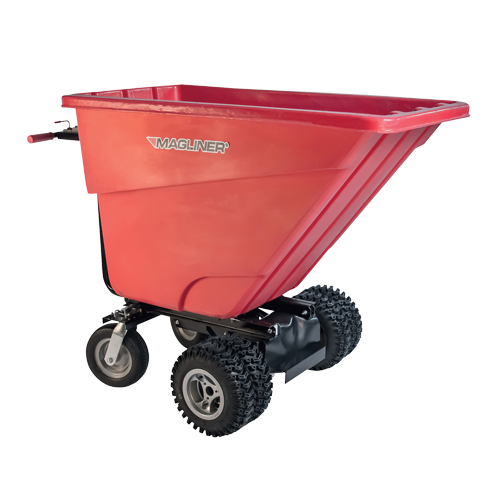 Motorized Tilt Truck, 13,5 pi³ Capacity, 45" H x 33-1/2" W x 68" D EastCoast Offshore Supplies