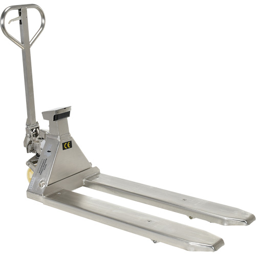 Scale Pallet Truck, 45.69" L x 21.875" W, 5000 lbs. Cap. EastCoast Offshore Supplies