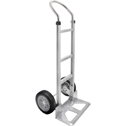 Knocked Down Hand Truck, Continuous Handle, Aluminum, 49-5/8" Height, 500 lbs. Capacity EastCoast Offshore Supplies