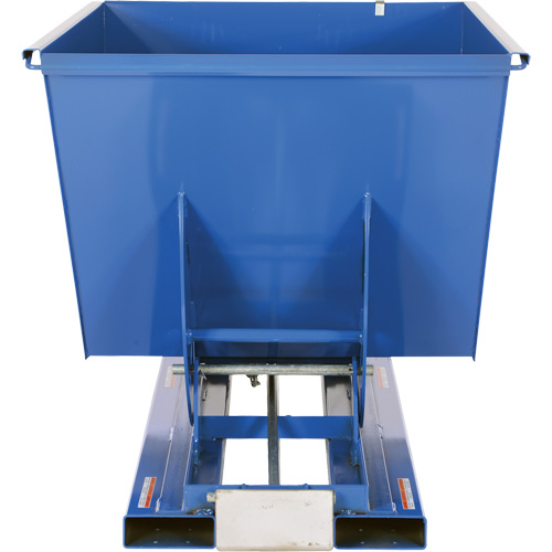 Self-Dumping Hopper, Steel, 1-1/2 cu.yd., Blue EastCoast Offshore Supplies