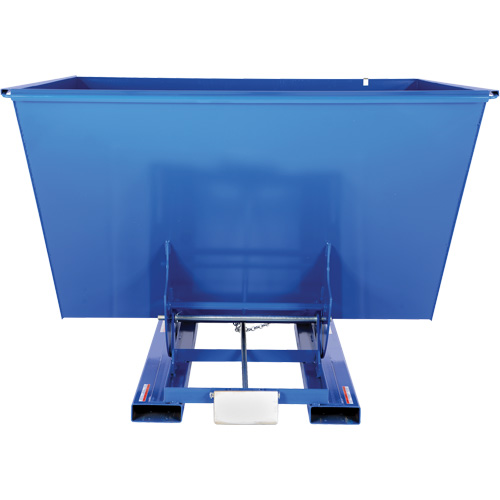 Self-Dumping Hopper, Steel, 2-1/2 cu.yd., Blue EastCoast Offshore Supplies