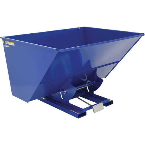 Conteneur autobasculeur, Acier, 3 vg³, Bleu EastCoast Offshore Supplies