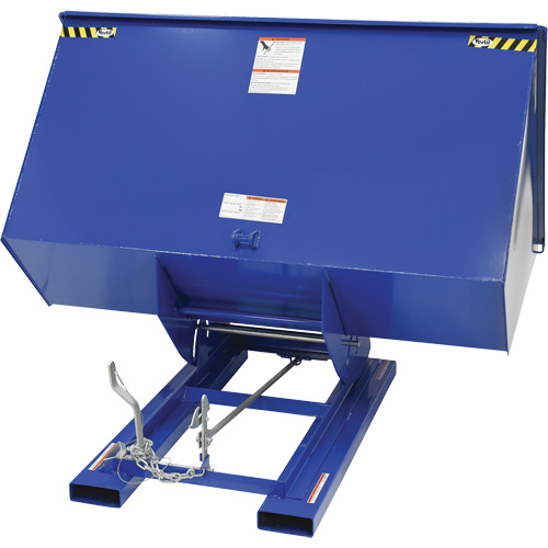 Conteneur autobasculeur, Acier, 3 vg³, Bleu EastCoast Offshore Supplies