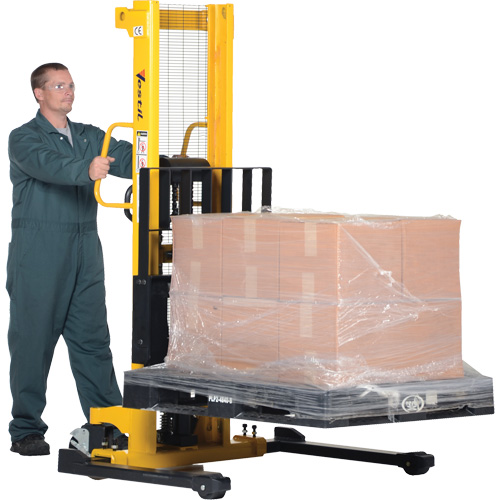 Gerbeur hydraulique manuel, Fonctionnement Pompe manuelle, Capacit&eacute; 2000 lb, Lev&eacute;e max 35" EastCoast Offshore Supplies