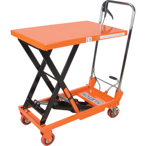 Hydraulic Scissor Lift Table, 27-1/2" L x 17-3/4" W, Steel, 330 lbs. Capacity EastCoast Offshore Supplies