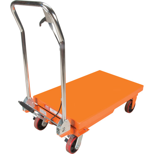Hydraulic Scissor Lift Table, 32" L x 19-3/4" W, Steel, 1100 lbs. Capacity EastCoast Offshore Supplies