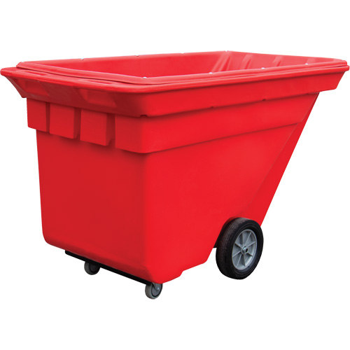 Techtruck Tilt Truck, Polyethylene, 5/8 cu. yd., 1000 lbs. Load Capacity EastCoast Offshore Supplies
