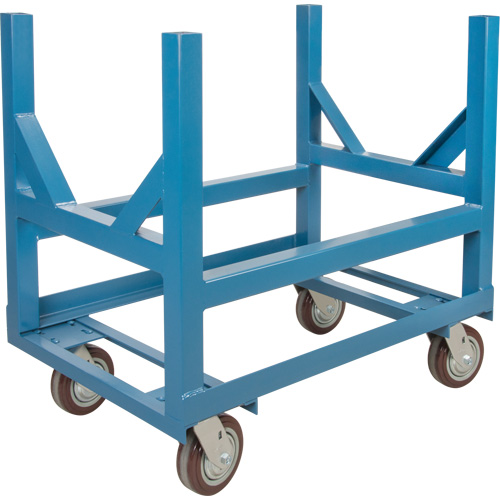 Pipe & Bar Cradle Truck, 24" L x 24" W x 34" H, 2500 lbs. Capacity, Polyurethane Wheels EastCoast Offshore Supplies