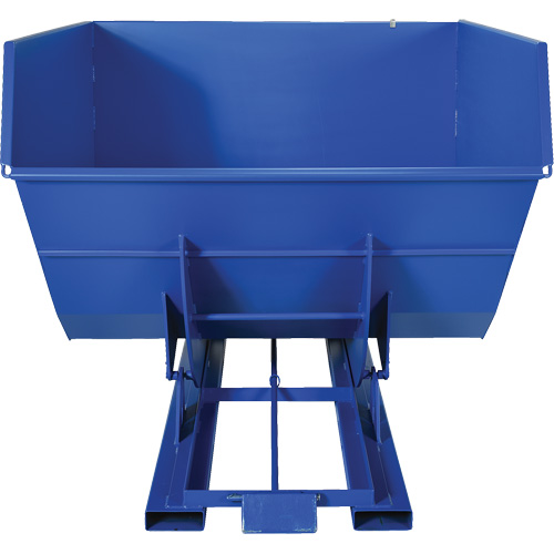 Self-Dumping Hopper, Steel, 4 cu.yd., Blue EastCoast Offshore Supplies