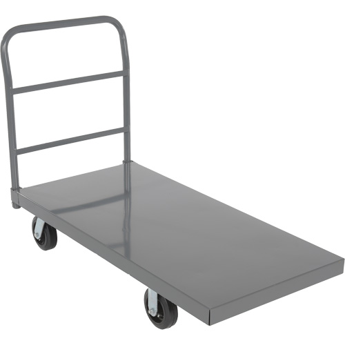 Platform Truck, 48" L x 24" W, 2000 lbs. Capacity, Rubber Casters EastCoast Offshore Supplies