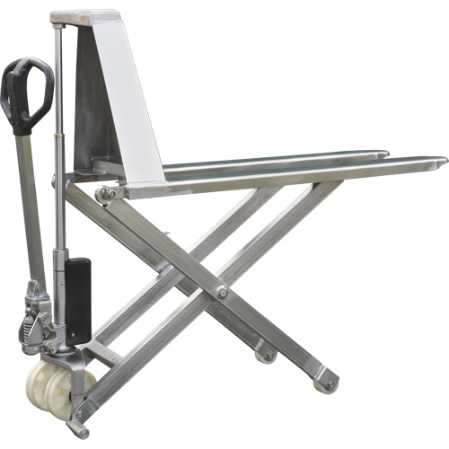Eco Scissor Skid Lift, 45" L x 21" W, Stainless Steel, 2200 lbs. Capacity EastCoast Offshore Supplies