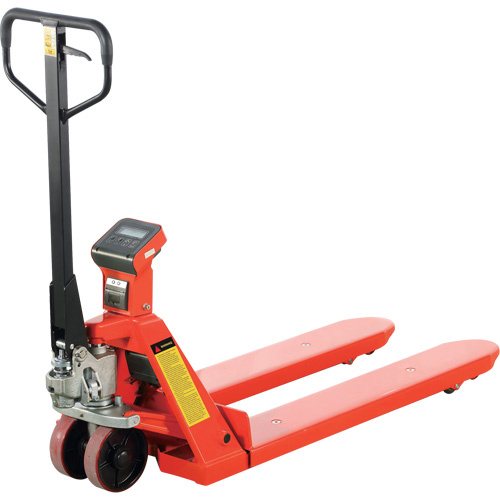 Eco Weigh-Scale Pallet Truck with Thermal Printer, 45" L x 22.5" W, 4400 lbs. Cap. EastCoast Offshore Supplies