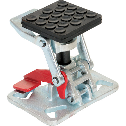 Heavy-Duty Adjustable Height Floor Lock, 8" Extended Height, 5-1/2" Retracted Height, Steel EastCoast Offshore Supplies