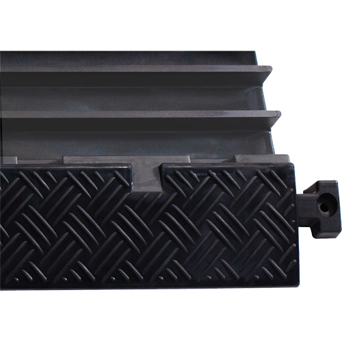 Powerhouse Medium-Duty Straight Cable Protector, 5 Channels, 36" L x 19.63" W x 2.25" H EastCoast Offshore Supplies