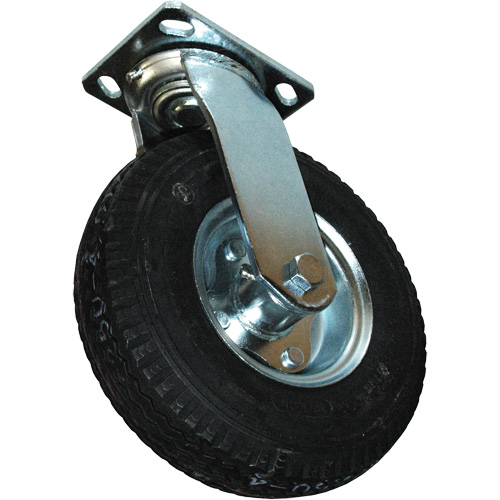 Roulette pneumatique pivotante pour chariot &agrave; plateforme EastCoast Offshore Supplies