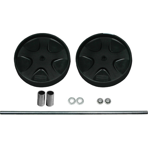 Janitor Cart Wheel & Axle Kit EastCoast Offshore Supplies