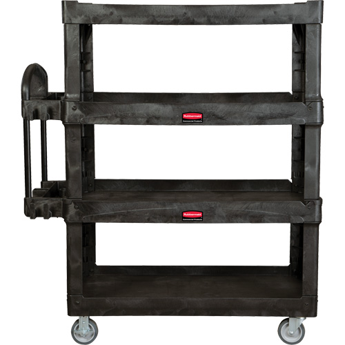 Heavy-Duty Ergo Utility Cart, 4 Tiers, 24-1/4" x 62-2/5" x 54-1/10", 700 lbs. Capacity EastCoast Offshore Supplies