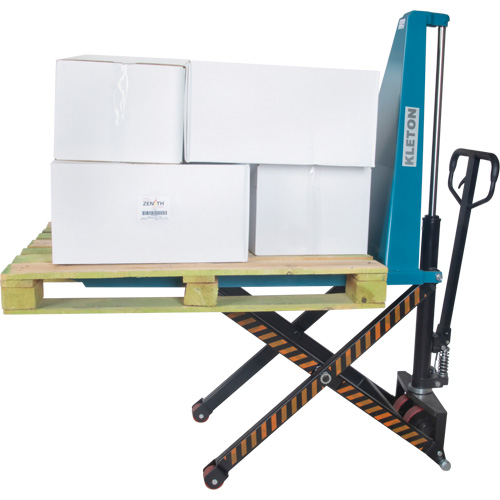 Manual Scissor Skid Lift, 45-1/4" L x 20-1/4" W, Steel, 3300 lbs. Capacity EastCoast Offshore Supplies