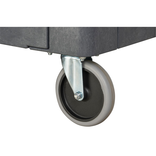 Flat-Shelf Utility Service Cart, 2 Tiers, 25-1/4" x 32-1/4" x 44", 550 lbs. Capacity EastCoast Offshore Supplies