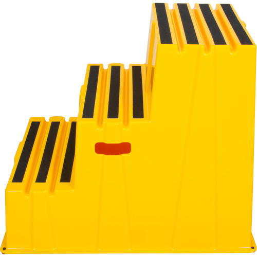 Escabeau industriel, 3 marches, 34-13/16" x 22-7/16" x Hauteur 28-1/2" EastCoast Offshore Supplies