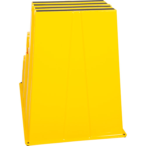 Escabeau industriel, 3 marches, 34-13/16" x 22-7/16" x Hauteur 28-1/2" EastCoast Offshore Supplies