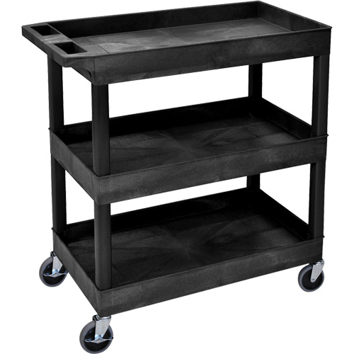 Tub Cart, 3 Tiers, 35-1/4" x 36-1/4" x 18", 300 lbs. Capacity EastCoast Offshore Supplies
