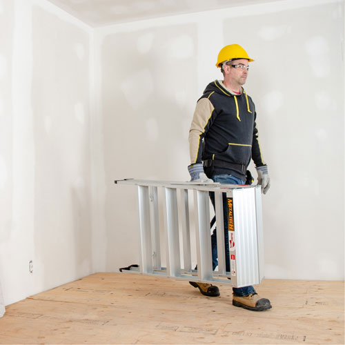 Poste de travail chevalet de sciage portatif, Cadre Aluminium, 12-1/4" p x 48" h EastCoast Offshore Supplies