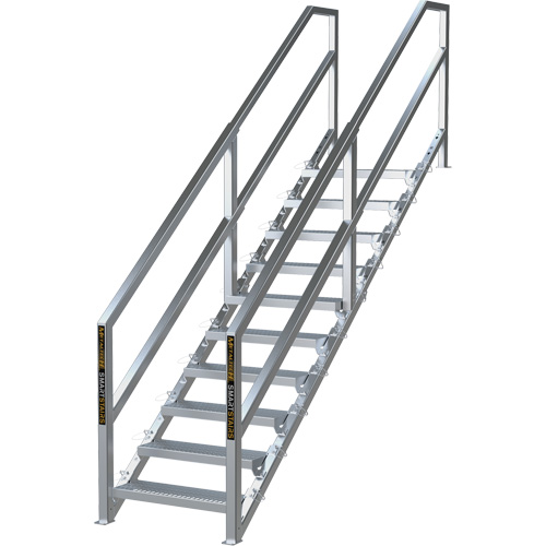 Syst&egrave;me d'escalier modulaire pour la construction de 6-10 marches SmartStairs, 75" ha EastCoast Offshore Supplies