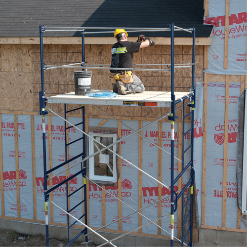 Complete Scaffold Tower with Casters, 69-1/2" D x 178" H EastCoast Offshore Supplies