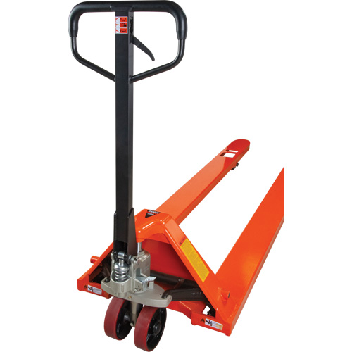 8' Long Fork Hydraulic Pallet Trucks, 96" L x 27" W, 4400 lbs. Capacity EastCoast Offshore Supplies